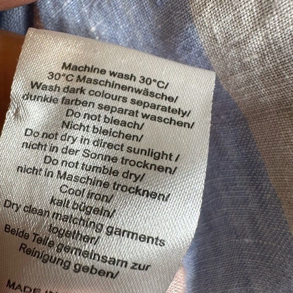 Poetry Linen Striped Dress - Picture 8 of 9